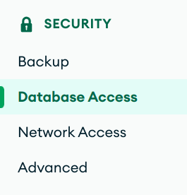 Database access